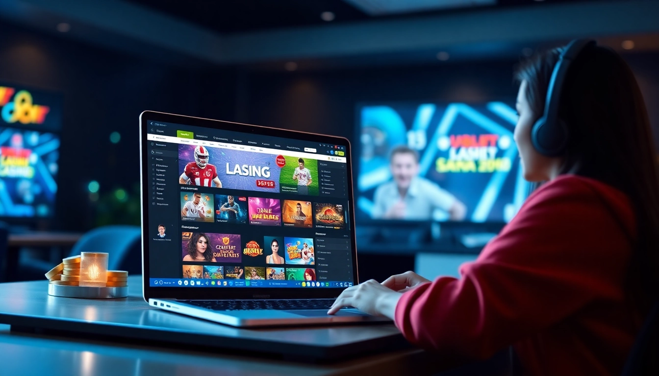 Online betting interface at 8xbet.com.se showcasing user-friendly experience and vibrant sports events.